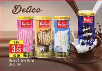 West Zone Supermarket Delico Crème Wafer Assorted offer