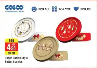 West Zone Supermarket Cosco Danish Style Butter Cookies offer