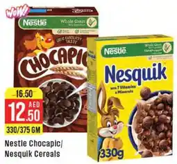 West Zone Supermarket Nestle Chocapic, Nesquik Cereals offer