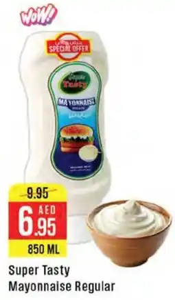 West Zone Supermarket Super Tasty Mayonnaise Regular offer