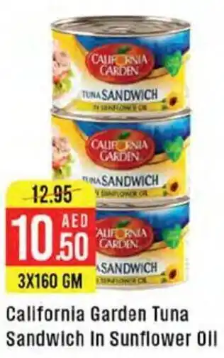 West Zone Supermarket California Garden Tuna Sandwich In Sunflower Oll offer