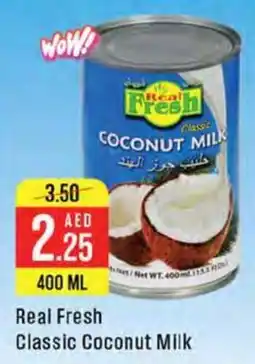 West Zone Supermarket Real Fresh Classic Coconut Milk offer