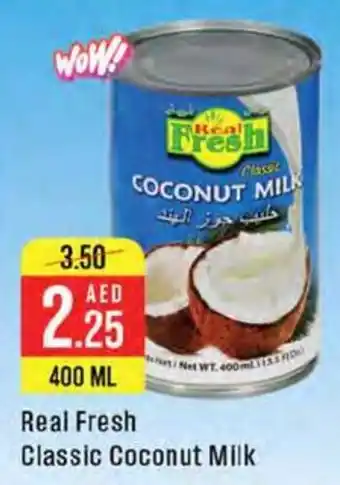 West Zone Supermarket Real Fresh Classic Coconut Milk offer