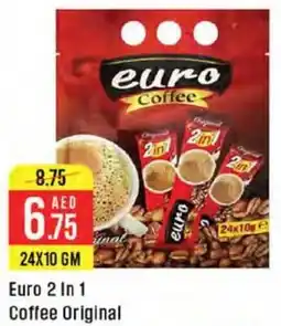 West Zone Supermarket Euro 2 In 1 Coffee Original offer