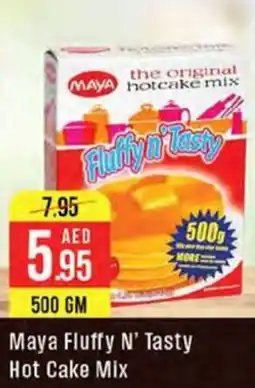 West Zone Supermarket Maya Fluffy N' Tasty Hot Cake Mix offer