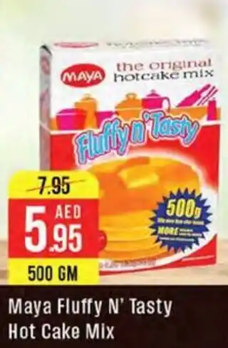 West Zone Supermarket Maya Fluffy N' Tasty Hot Cake Mix offer