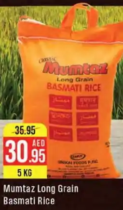 West Zone Supermarket Mumtaz Long Grain Basmati Rice offer