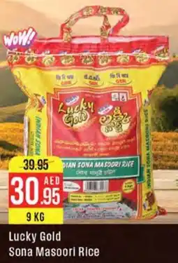 West Zone Supermarket Lucky Gold Sona Masoori Rice offer