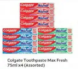 West Zone Supermarket Colgate Toothpaste Max Fresh offer