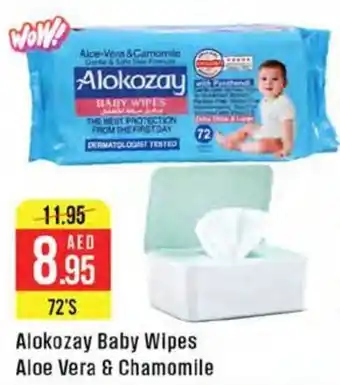 West Zone Supermarket Alokozay Baby Wipes Aloe Vera & Chamomile offer