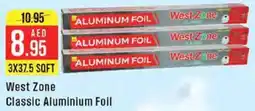 West Zone Supermarket West Zone Classic Aluminium Foil offer