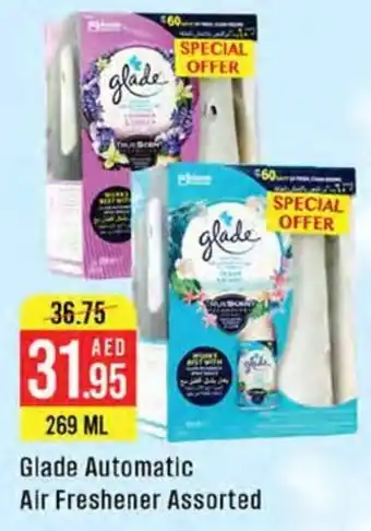 West Zone Supermarket Glade Automatic Air Freshener Assorted offer