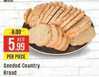 West Zone Supermarket Seeded Country Bread offer