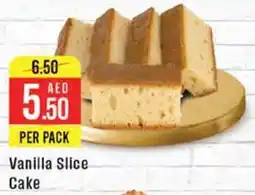 West Zone Supermarket Vanilla Slice Cake offer