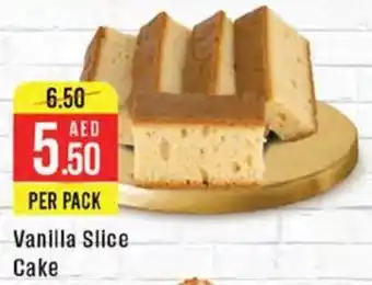 West Zone Supermarket Vanilla Slice Cake offer