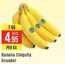 West Zone Supermarket Banana Chiquita Ecuador offer