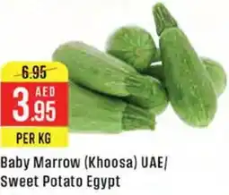 West Zone Supermarket Baby Marrow (Khoosa) UAE, Sweet Potato Egypt offer