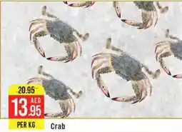 West Zone Supermarket Crab offer