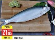 West Zone Supermarket Milk Fish offer