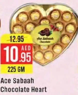 West Zone Supermarket Ace Sabaah Chocolate Heart offer