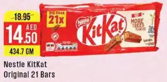 West Zone Supermarket Nestle KitKat Original 21 Bars offer