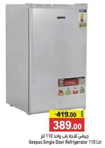 Aswaq Ramez Geepas Single Door Refrigerator offer