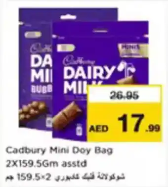 Nesto Cadbury Mini Doy Bag offer