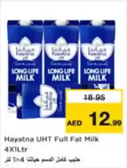 Nesto Hayatna UHT Full Fat Milk offer