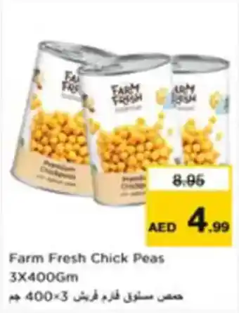 Nesto Farm fresh chick peas offer