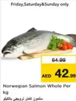 Nesto Norwegian salmon whole offer