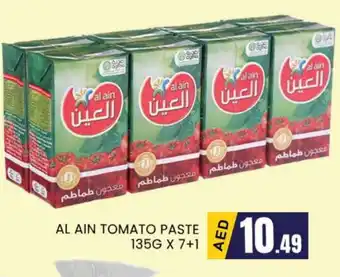 Al Madina AL AIN Tomato Paste offer