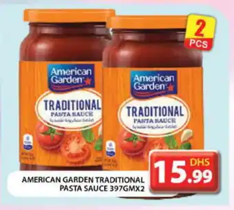 Grand Hyper Market AMERICAN GARDEN Pizza & Pasta Sauce offer