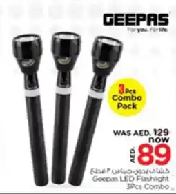 Nesto Geepas LED Flashlight   Combo offer