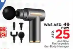 Nesto Rechargeable Gun Body Massager offer
