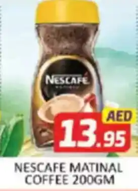 Al Madina Nescafe matinal coffee offer