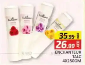 Al Madina Enchanteur talc offer