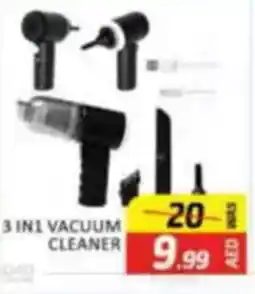 Al Madina 3 in 1 vacuum cleaner offer