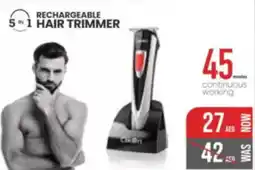 Al Madina Rechargeable hair trimmer offer