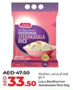 Lulu Hypermarket LuLu Bardhaman Jeerakasala Rice offer