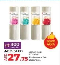 Lulu Hypermarket Enchanteur Talc offer