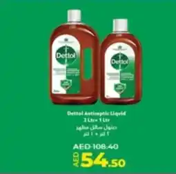 Lulu Hypermarket Dettol Antiseptic Liquid offer