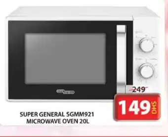 Grand Hyper Market SUPER GENERAL Microwave Oven offer