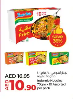 Lulu Hypermarket INDOMIE Noodles offer