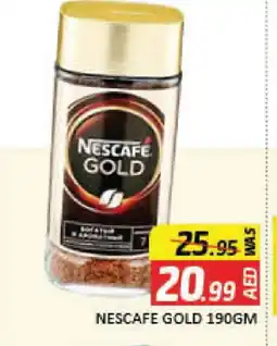 Mango Hypermarket LLC NESCAFE GOLD Coffee offer