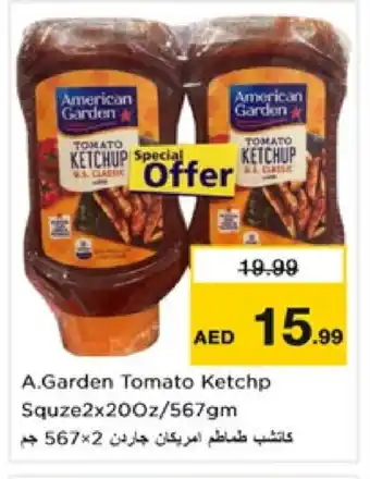 Nesto AMERICAN GARDEN Tomato Ketchup offer