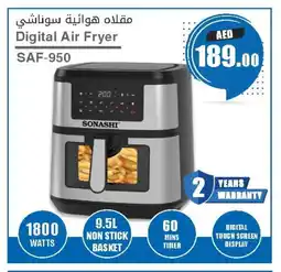 Ansar Mall SONASHI Air Fryer offer