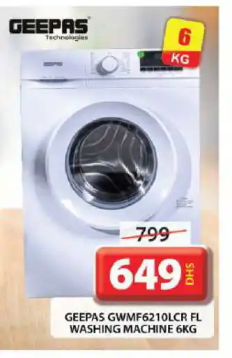 Grand Hyper Market GEEPAS Washer / Dryer offer