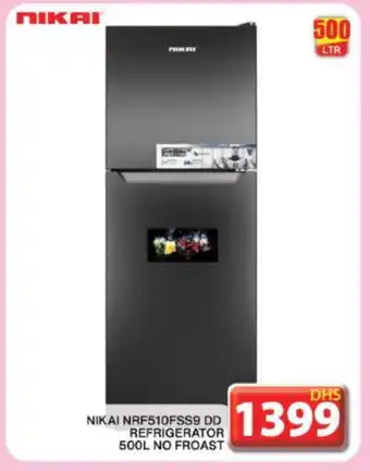 Grand Hyper Market NIKAI Refrigerator offer