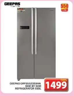 Grand Hyper Market GEEPAS Refrigerator offer