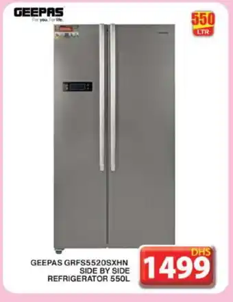 Grand Hyper Market GEEPAS Refrigerator offer